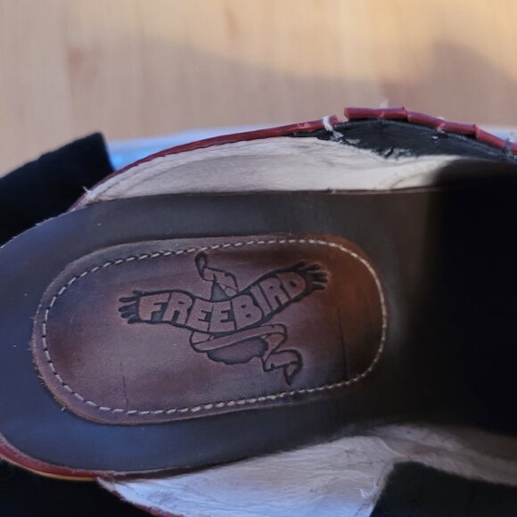 Freebird by Steven Red Mules - Picture 4 of 6